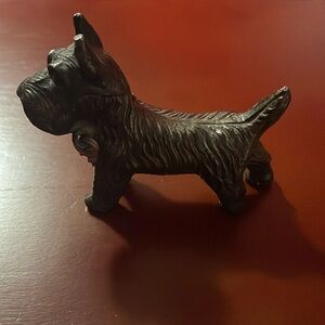 Vintage Metal Scottish Terrier Dog